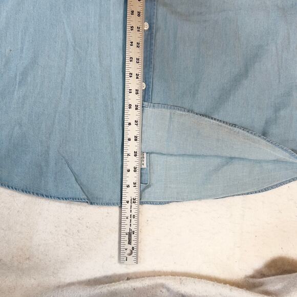 Johnny Bigg Grayson Denim Button Shirt Men 2XL New JB. Originals Weekend Comfort - Picture 8 of 11